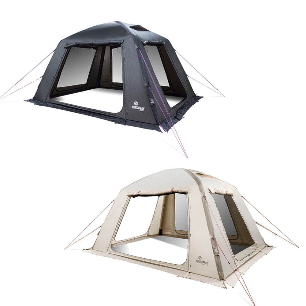노스피크 에어 리빙 쉘터 텐트 에어텐트 캠핑